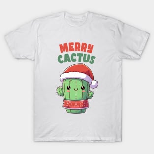 Merry Cactus Christmas Cactus T-Shirt